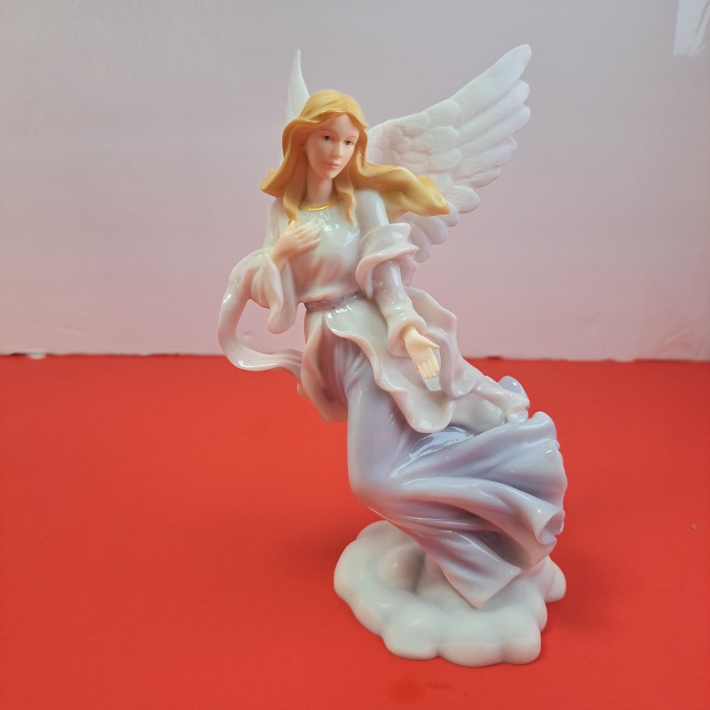 Delicate Angels by Coco Faith Figurine Unisex OS White Excellent Resin Statue‎